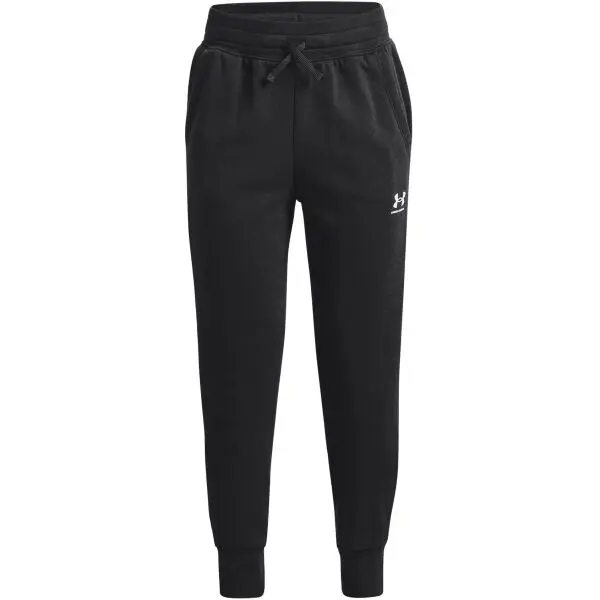 Under Armour Under Armour RIVAL FLEECE LU Спортен панталон за момичета, черно, размер S
