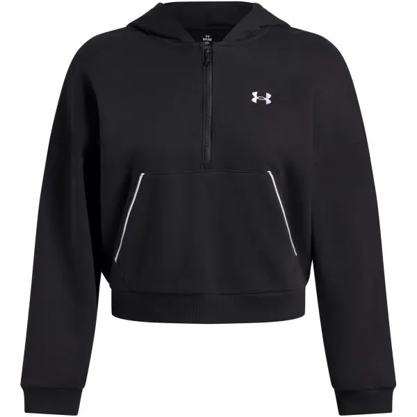 Under Armour Under Armour RIVAL FLEECE PIPED Дамски суитшърт, черно, размер M