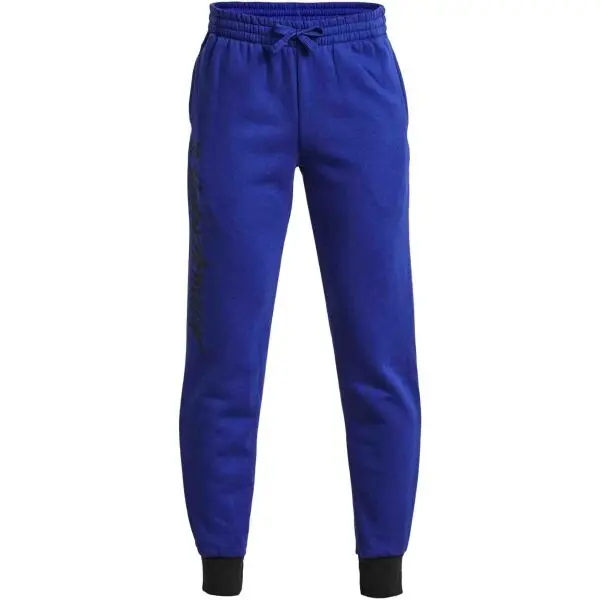 Under Armour Under Armour RIVAL FLEECE SCRIPT JGRS Долнище за момчета, синьо, размер L