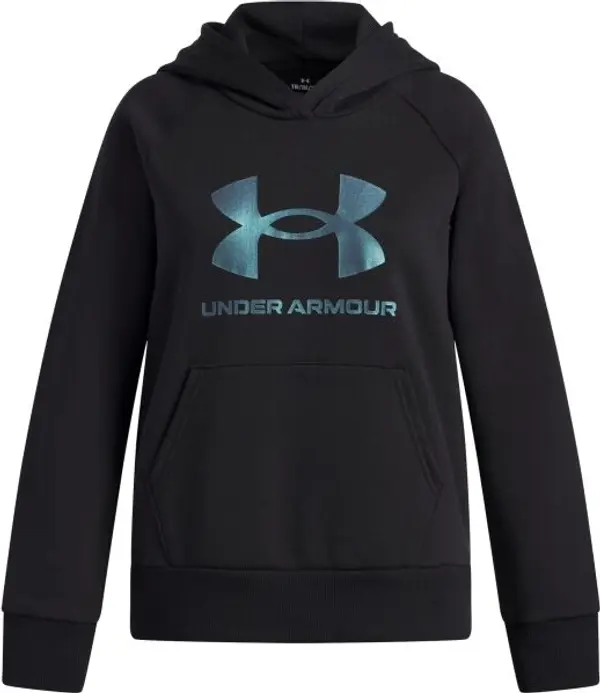 Under Armour Under Armour RIVAL FLEECE SHIMMER Момичешки суитшърт, черно, размер M