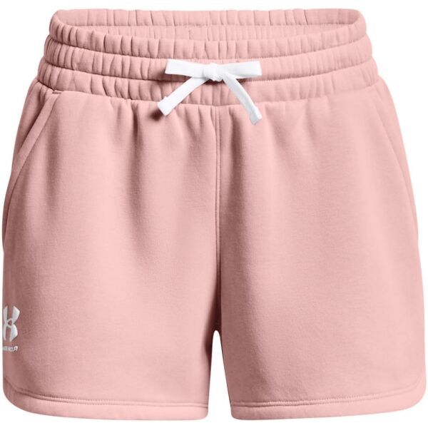 Under Armour Under Armour RIVAL FLEECE SHORT Дамски къси шорти, розово, размер