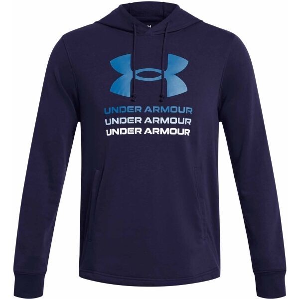 Under Armour Under Armour RIVAL Мъжки суитшърт, тъмносин, размер