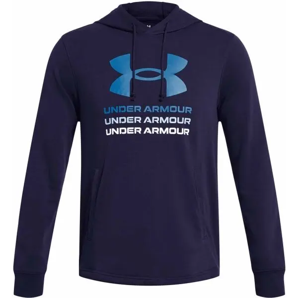 Under Armour Under Armour RIVAL Мъжки суитшърт, тъмносин, размер M