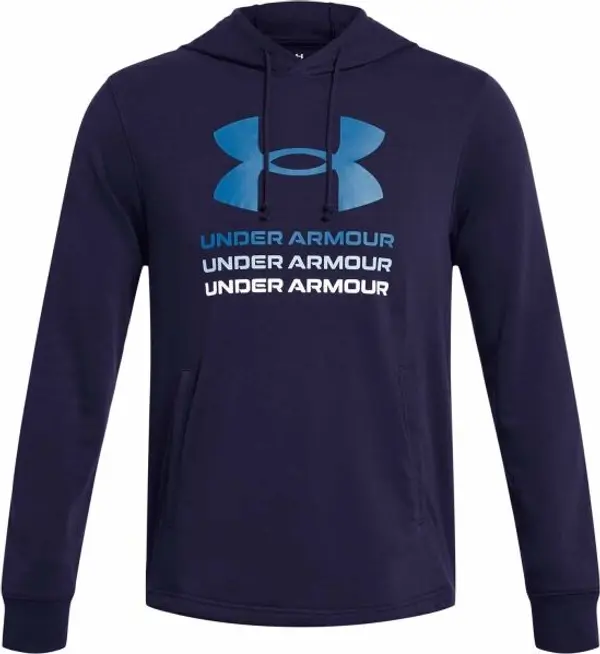 Under Armour Under Armour RIVAL Мъжки суитшърт, тъмносин, размер S