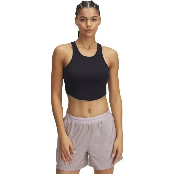Under Armour Under Armour RIVAL RIB TANK Дамски потник, черно, размер