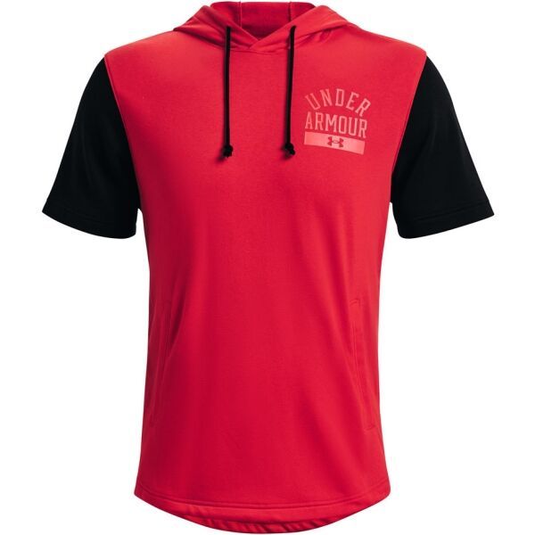 Under Armour Under Armour RIVAL TERRY CB SS HOODIE Мъжки суитшърт, червено, размер