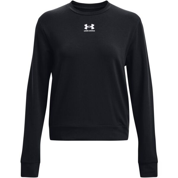 Under Armour Under Armour RIVAL TERRY CREW Дамски суитшърт, черно, размер