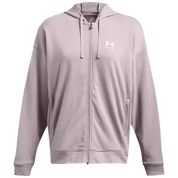 Under Armour Under Armour RIVAL TERRY Дамски суитшърт, розово, размер M