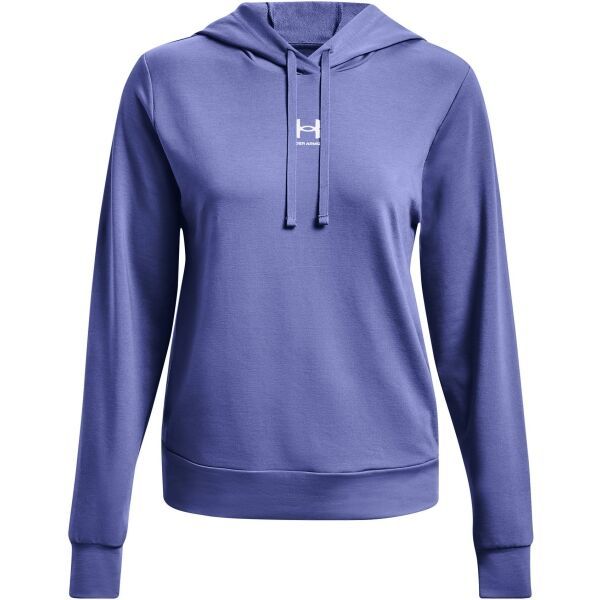 Under Armour Under Armour RIVAL TERRY HOODIE Дамски суитшърт, лилаво, размер