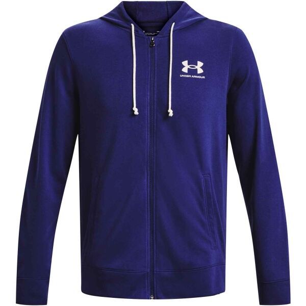 Under Armour Under Armour RIVAL TERRY LC FZ Мъжки суитшърт, синьо, размер