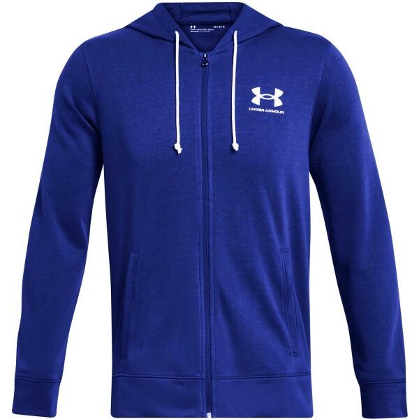 Under Armour Under Armour RIVAL TERRY LC FZ Мъжки суитшърт, синьо, размер