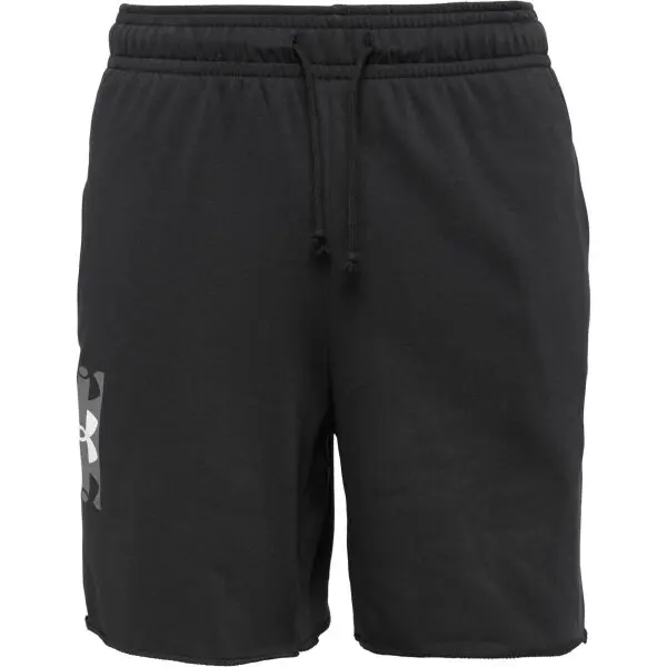 Under Armour Under Armour RIVAL TERRY LOGO Мъжки шорти, черно, размер S
