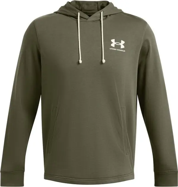 Under Armour Under Armour RIVAL TERRY Мъжки суитшърт, khaki, размер