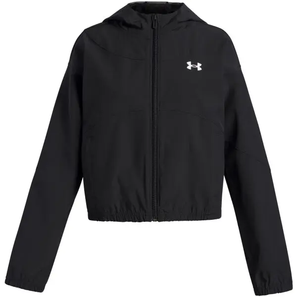 Under Armour Under Armour RIVAL WOVEN Леко яке за момичета, черно, размер M