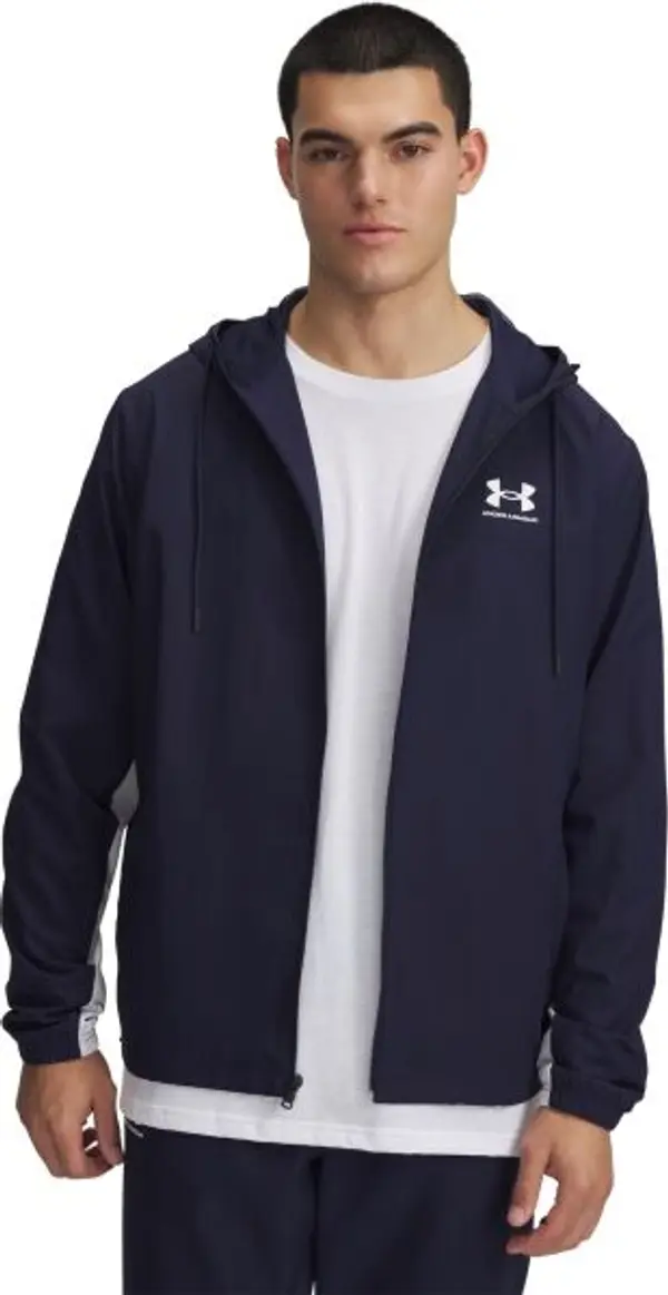 Under Armour Under Armour RIVAL WOVEN WINDBREAKER Мъжко яке, синьо, размер
