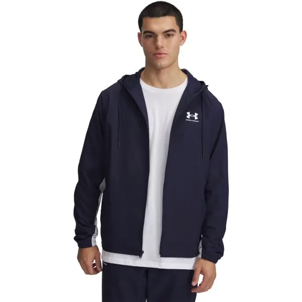 Under Armour Under Armour RIVAL WOVEN WINDBREAKER Мъжко яке, синьо, размер