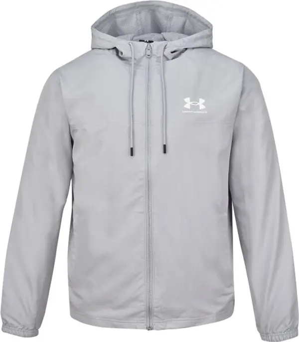 Under Armour Under Armour RIVAL WOVEN WINDBREAKER Мъжко яке, сиво, размер