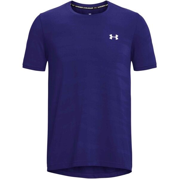 Under Armour Under Armour SEAMLESS WAVE SS Мъжка тениска, синьо, размер
