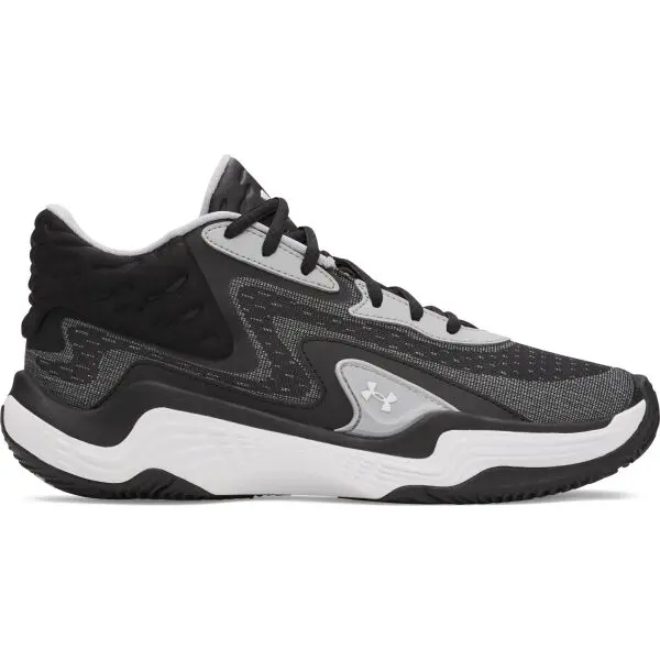 Under Armour Under Armour SPAWN 7 MID Мъжки баскетболни обувки, черно, размер 44.5