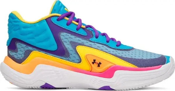 Under Armour Under Armour SPAWN 7 MID Мъжки баскетболни обувки, синьо, размер 40.5
