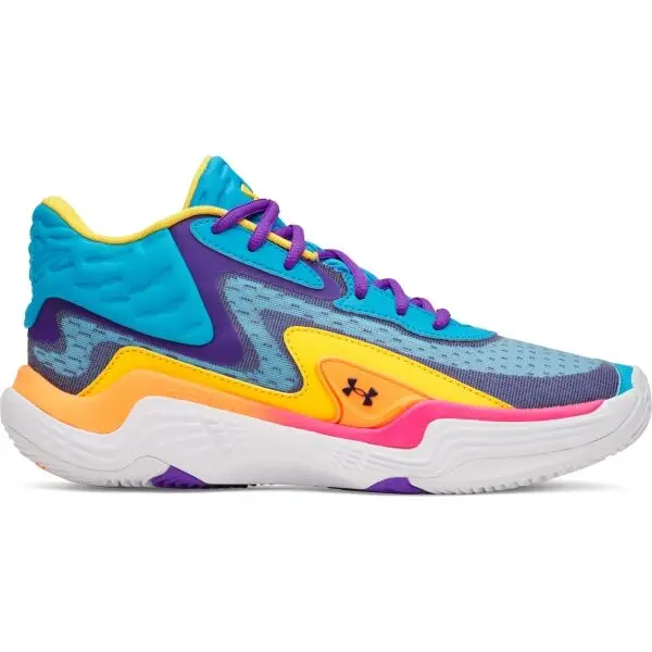Under Armour Under Armour SPAWN 7 MID Мъжки баскетболни обувки, синьо, размер 45.5