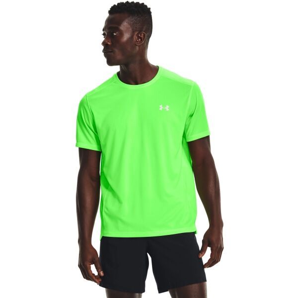 Under Armour Under Armour SPEED STRIDE 2.0 TEE Мъжка тениска, светлоотразителен неон, размер