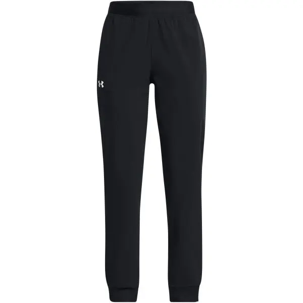 Under Armour Under Armour SPORT WOVEN JOGGER Долнище за момичета, черно, размер XL