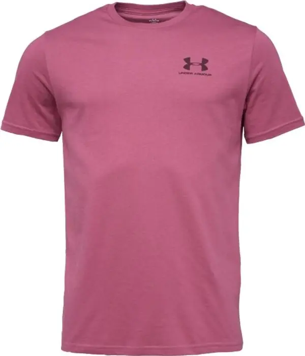 Under Armour Under Armour SPORTSTYLE LC SS Мъжка тениска, винен, размер L