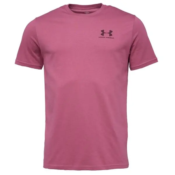 Under Armour Under Armour SPORTSTYLE LC SS Мъжка тениска, винен, размер S