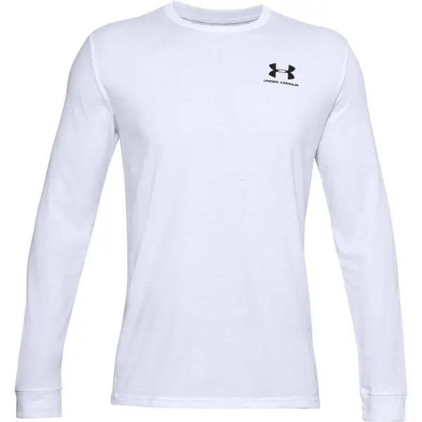 Under Armour Under Armour SPORTSTYLE LEFT CHEST LS Мъжка блуза, бяло, размер L