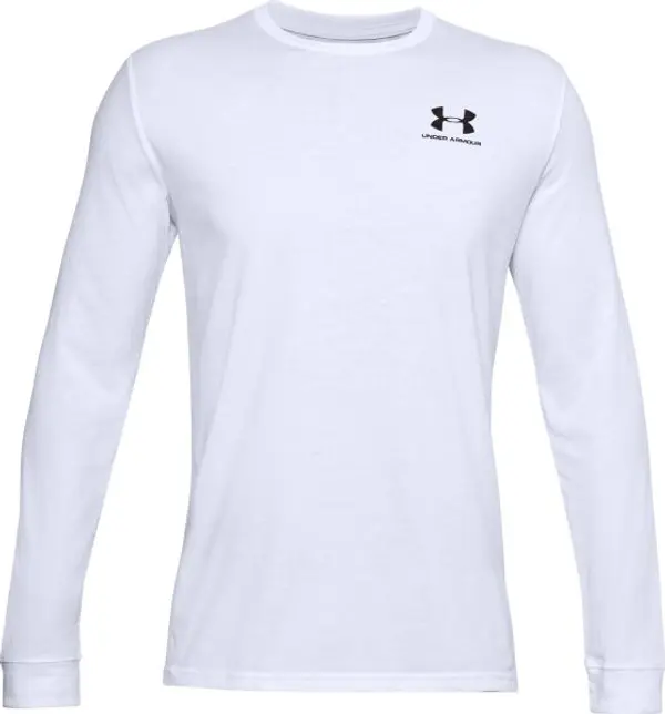 Under Armour Under Armour SPORTSTYLE LEFT CHEST LS Мъжка блуза, бяло, размер