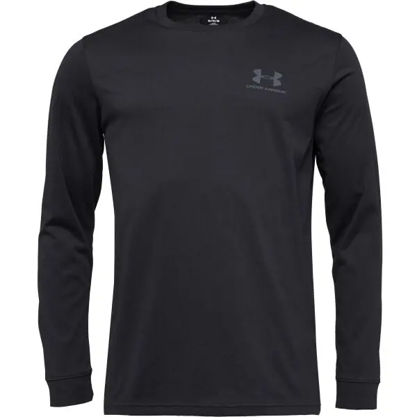 Under Armour Under Armour SPORTSTYLE LEFT CHEST LS Мъжка блуза, черно, размер S