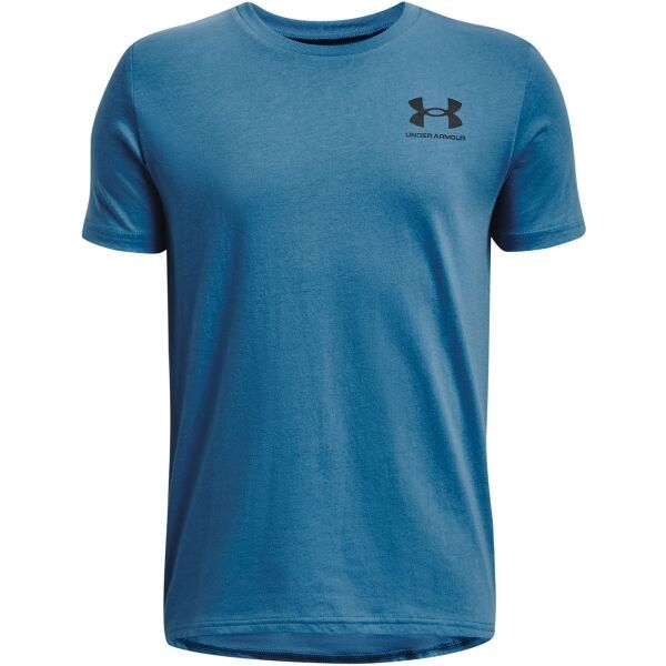 Under Armour Under Armour SPORTSTYLE LEFT CHEST SS Тениска за момчета, синьо, размер