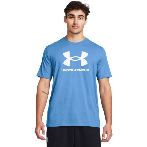 Under Armour Under Armour SPORTSTYLE Мъжка тениска, светлосиньо, размер