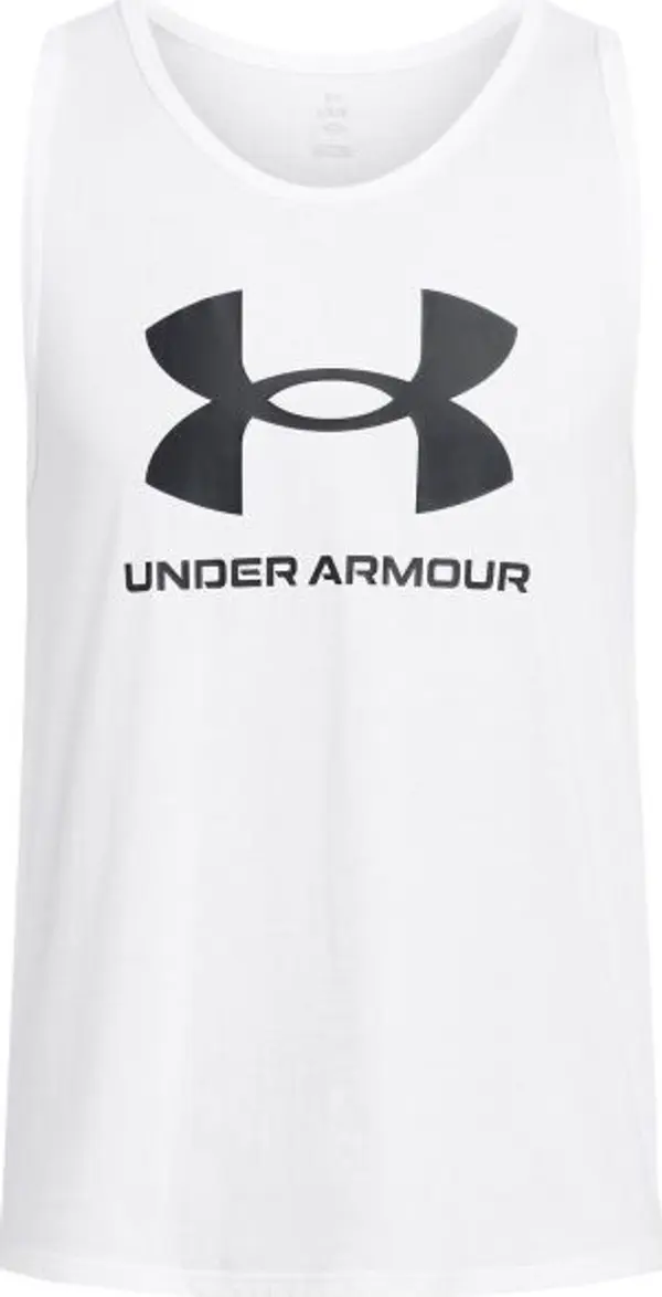 Under Armour Under Armour SPORTSTYLE Мъжки потник, бяло, размер S
