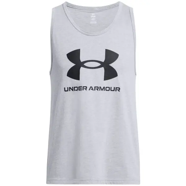Under Armour Under Armour SPORTSTYLE Мъжки потник, сиво, размер
