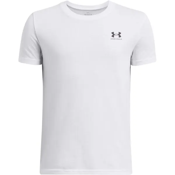 Under Armour Under Armour SPORTSTYLE Тениска за момчета, бяло, размер M