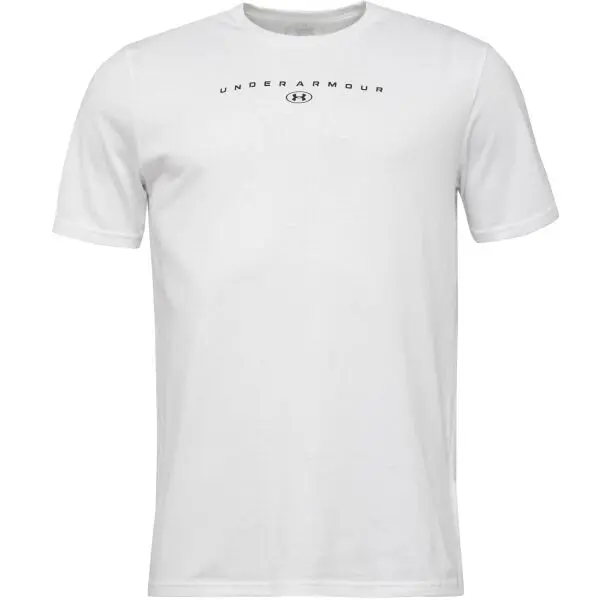 Under Armour Under Armour STACKED LOGO Мъжка тениска, бяло, размер