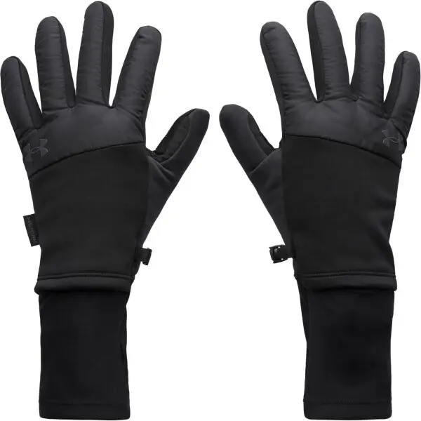 Under Armour Under Armour STORM FLEECE RUN GLOVES Мъжки ръкавици, черно, размер M