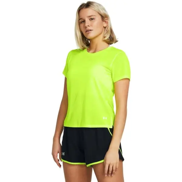 Under Armour Under Armour STREAKER Дамска тениска, жълто, размер S