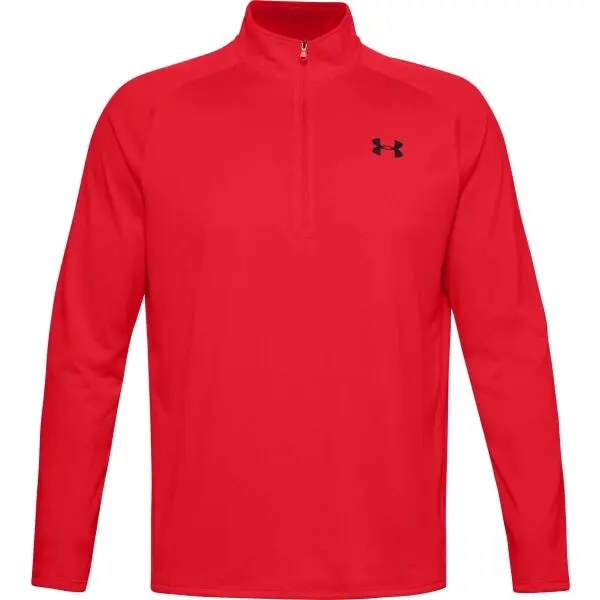 Under Armour Under Armour TECH 2.0 1/2 ZIP Мъжка блуза, червено, размер M