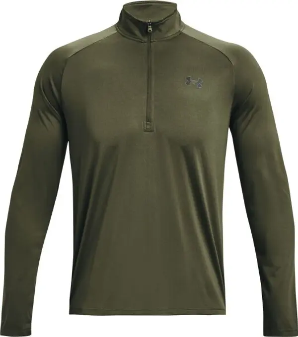 Under Armour Under Armour TECH 2.0 1/2 ZIP Мъжка блуза, khaki, размер