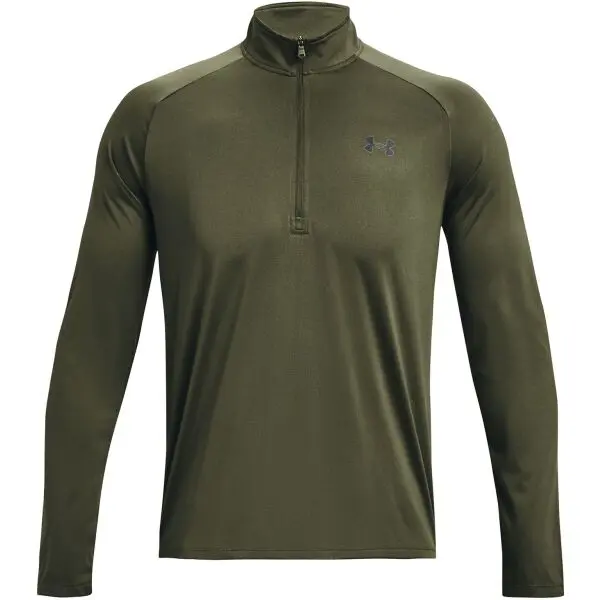 Under Armour Under Armour TECH 2.0 1/2 ZIP Мъжка блуза, khaki, размер