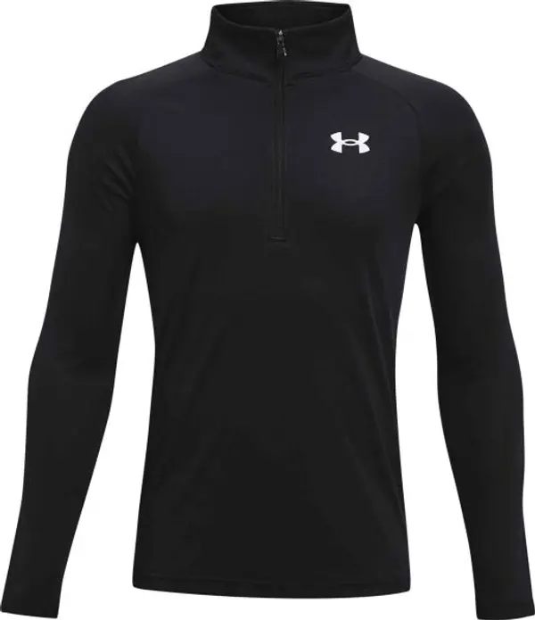 Under Armour Under Armour TECH 2.0 1/2 ZIP Спортна блузка за момчета с дълъг ръкав, черно, размер XS