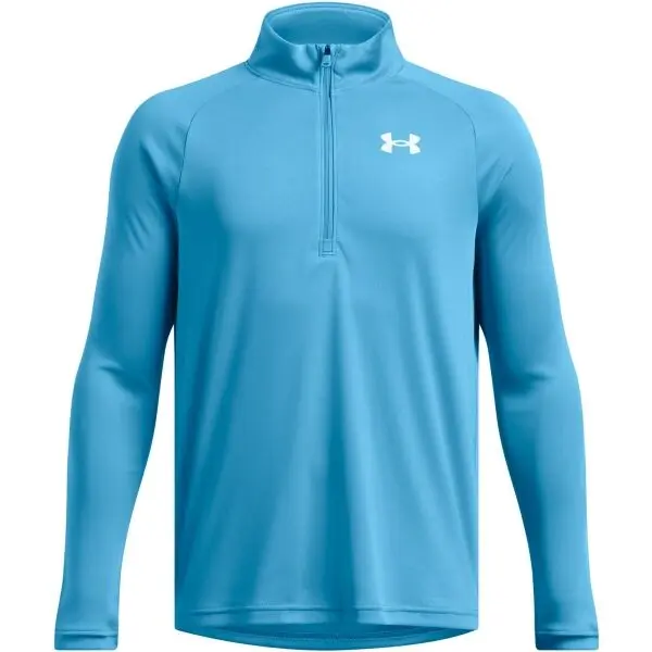 Under Armour Under Armour TECH 2.0 1/2 ZIP Спортна блузка за момчета с дълъг ръкав, синьо, размер M