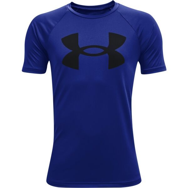 Under Armour Under Armour TECH BIG LOGO SS Тениска за момчета, синьо, размер