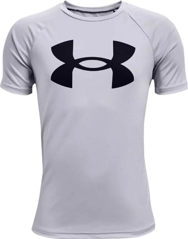 Under Armour Under Armour TECH BIG LOGO SS Тениска за момчета, сиво, размер L