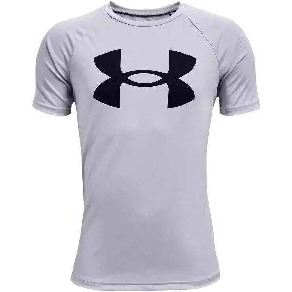 Under Armour Under Armour TECH BIG LOGO SS Тениска за момчета, сиво, размер M