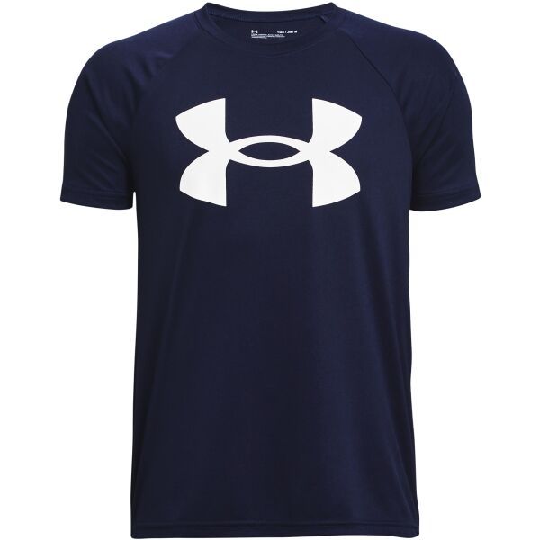 Under Armour Under Armour TECH BIG LOGO SS Тениска за момчета, тъмносин, размер