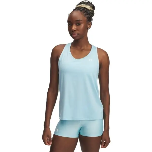 Under Armour Under Armour TECH KNOCKOUT TANK Дамски потник, светлосиньо, размер L